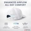 image:imageUVCoolix Cooling Sweatband Baseball Cap for Hot WeatherBreathable Sun ProtectionWaterResistant Golf Performance HatCamo Black