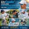 image:imageUVCoolix Cooling Sweatband Baseball Cap for Hot WeatherBreathable Sun ProtectionWaterResistant Golf Performance HatNavy