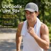 image:imageUVCoolix Cooling Sweatband Baseball Cap for Hot WeatherBreathable Sun ProtectionWaterResistant Golf Performance HatWhite