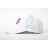 image:imageUVCoolix Cooling Sweatband Baseball Cap for Hot WeatherBreathable Sun ProtectionWaterResistant Golf Performance HatWhite Flag
