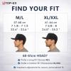 image:imageUVCoolix Cooling Sweatband Flat Bill Golf Baseball CapBreathable Sun ProtectionWaterResistant Snapback Performance HatBlack Flag
