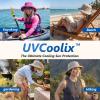 image:imageTOPEX ChicPony Womens Wide Brim Bucket Sun Hat with Ponytail Hole UPF 50 Summer Packable Sunhat for Travel Beach OutdoorBeige