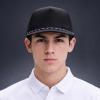 image:imageTOPEX Golf Performance Snapback Hat for Men Waterproof Repellent Flat Bill Cap Breathable Laser Perforated Two Sizes XL XXLBlack