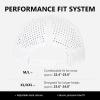 image:imageTOPEX Golf Performance Snapback Hat for Men Waterproof Repellent Flat Bill Cap Breathable Laser Perforated Two Sizes XL XXLGrey Camowhite American Flag