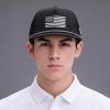 image:imageTOPEX Golf Performance Snapback Hat for Men Waterproof Repellent Flat Bill Cap Breathable Laser Perforated Two Sizes XL XXLPaisely Black