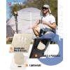 image:imageTOPEX Mens Oversize Baseball Cap with Detachable Neck Flap  UV SPF Sun Protection HatBeige