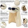 image:imageTOPEX Mens Oversize Baseball Cap with Detachable Neck Flap  UV SPF Sun Protection HatBeige