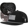 Grey Camo(black American Flag)