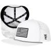 Grey Camo(white American Flag)