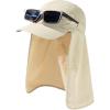 image:imageTOPEX Mens Oversize Baseball Cap with Detachable Neck Flap  UV SPF Sun Protection HatBeige
