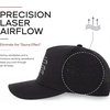 image:imageTOPEX American Flag Golf Hat for Men Water Resistant Patriotic Baseball Cap Laser Perforated Breathable Snapback Big HeadBlack Golf Flag