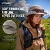 image:imageTOPEX UVCoolix Cooling Touch Breathable UPF50 Waterproof Wide Brim UV Protection Sun Hats Big Head XL XXLAmerican Flagwhite