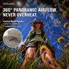image:imageTOPEX UVCoolix Cooling Touch Breathable UPF50 Waterproof Wide Brim UV Protection Sun Hats Big Head XL XXLCamo Fishkhaki