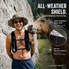 image:imageTOPEX UVCoolix Cooling Touch Breathable UPF50 Waterproof Wide Brim UV Protection Sun Hats Big Head XL XXLOcean Breezewhite