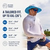 image:imageTOPEX UVCoolix Cooling Touch Breathable UPF50 Waterproof Wide Brim UV Protection Sun Hats Big Head XL XXLSeanavy Blue