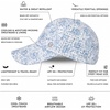 image:imageTOPEX Cooling High Ponytail Everyday Sports Hat for Women Breathable Comfort Fit for Running Golf Walking UPF 50 FoldableBlue Ripple
