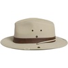 image:imageTOPEX Cotton Aussie Outback Safari Hat UPF 50 Sun Hat Wide Brim with Chin Strap Breathable Packable Bush Hat Men WomenBeigewhite