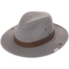 image:imageTOPEX Cotton Aussie Outback Safari Hat UPF 50 Sun Hat Wide Brim with Chin Strap Breathable Packable Bush Hat Men WomenGrey