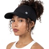 image:imageTOPEX Cooling High Ponytail Everyday Sports Hat for Women Breathable Comfort Fit for Running Golf Walking UPF 50 FoldableBlack