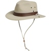 image:imageTOPEX Cotton Aussie Outback Safari Hat UPF 50 Sun Hat Wide Brim with Chin Strap Breathable Packable Bush Hat Men WomenBeigewhite
