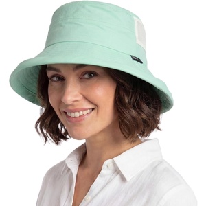 image:imageTOPEX UVCoolix Womens Cooling Bucket Sun Hat with Ponytail Hole Wide Brim UPF 50 Packable Summer Travel OutdoorMint Green