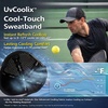 image:imageUVCoolix Cooling American USA Flag Baseball Cap Hydro Performance Hat Breathable UPF50 Patriotic Underbrim PrintedBlackMono FlagPalm