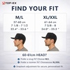 image:imageUVCoolix Cooling Sweatband Flat Bill Baseball CapBreathable Sun ProtectionWaterproof Performance Snapback Hat OutdoorKhakiBlack