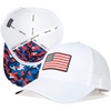 White/Usa Flag/Red Blue Camo