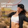 image:imageTOPEX ChicPony Cooling UV 50 High Ponytail Baseball Cap for Women  Breathable for Running Golf SportsWhiteBlack