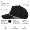 image:imageTOPEX Mens Cooling Golf Rope Hat  Water Resistant Tactical USA Flag Snapback with Printed UnderVisor Big Heads FriendlyBlack Galaxy