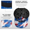 image:imageTOPEX Mens Cooling Golf Rope Hat  Water Resistant Tactical USA Flag Snapback with Printed UnderVisor Big Heads FriendlyBlack Galaxy