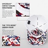 image:imageTOPEX Mens Cooling Golf Rope Hat  Water Resistant Tactical USA Flag Snapback with Printed UnderVisor Big Heads FriendlyWhite Camo