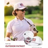 image:imageTOPEX Mens Cooling Golf Rope Hat  Water Resistant Tactical USA Flag Snapback with Printed UnderVisor Big Heads FriendlyWhite Camo