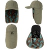 image:imageTOPEX LXLXXL UV50 Waterproof Neck Flap Baseball Sun CapArmy Palm