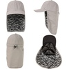 image:imageTOPEX LXLXXL UV50 Waterproof Neck Flap Baseball Sun CapLight Grey Camo Fish