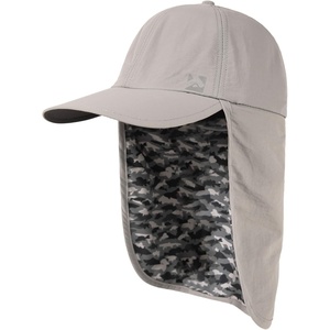 image:imageTOPEX LXLXXL UV50 Waterproof Neck Flap Baseball Sun CapLight Grey Camo Fish